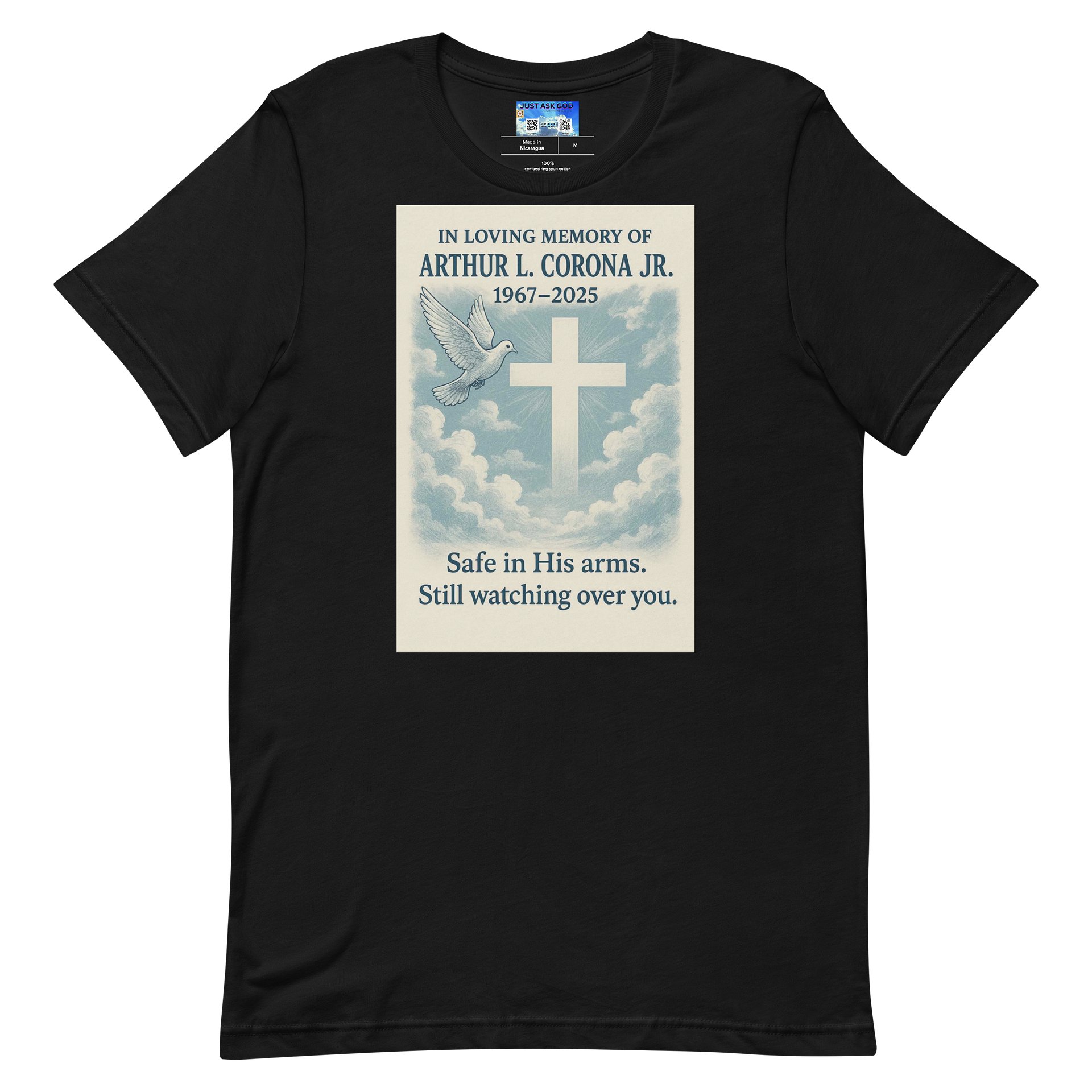 Memorial Dove and Cross T-Shirt product image (6)