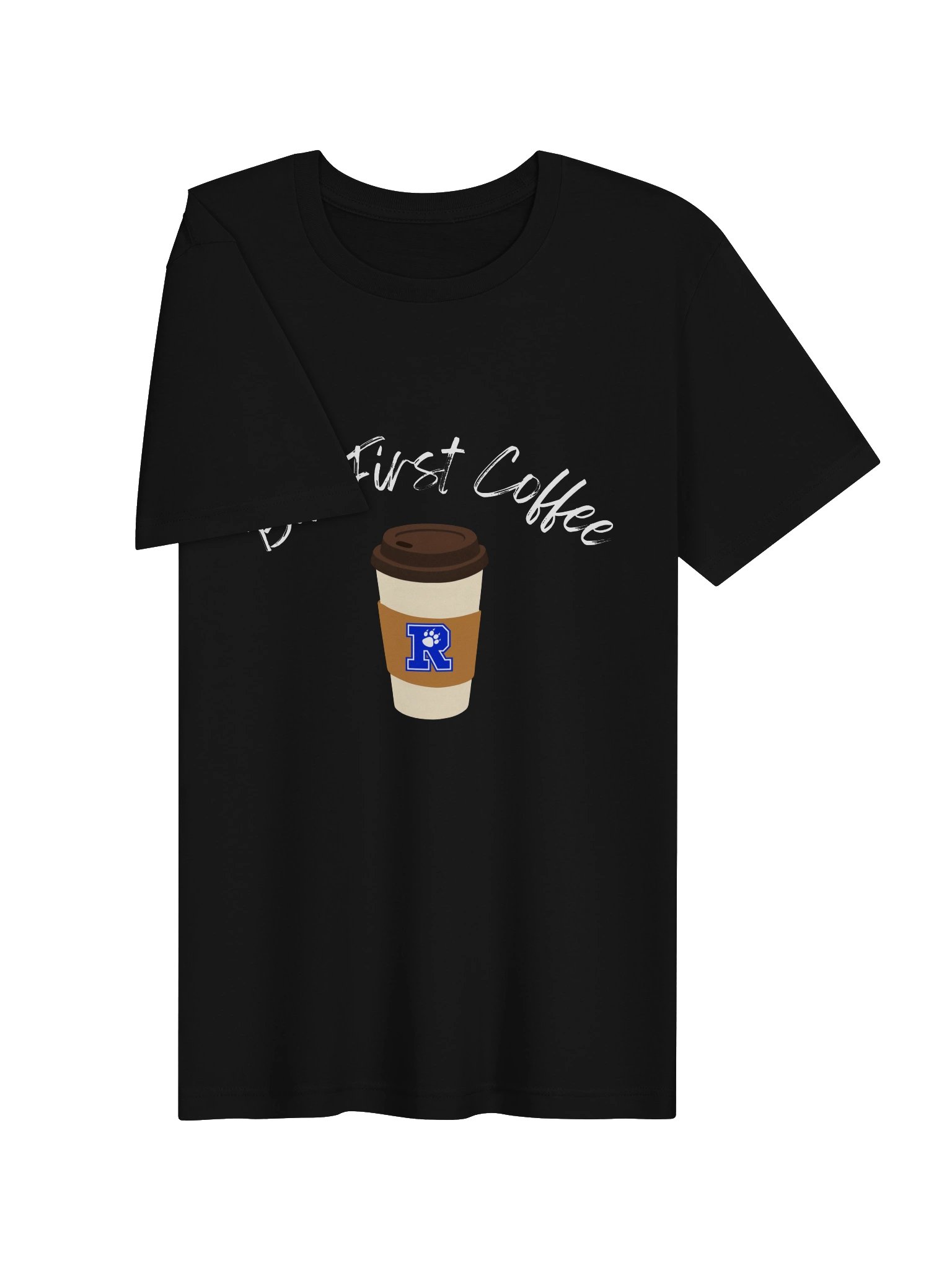 But First Coffee Tee | Adult Unisex product image (2)