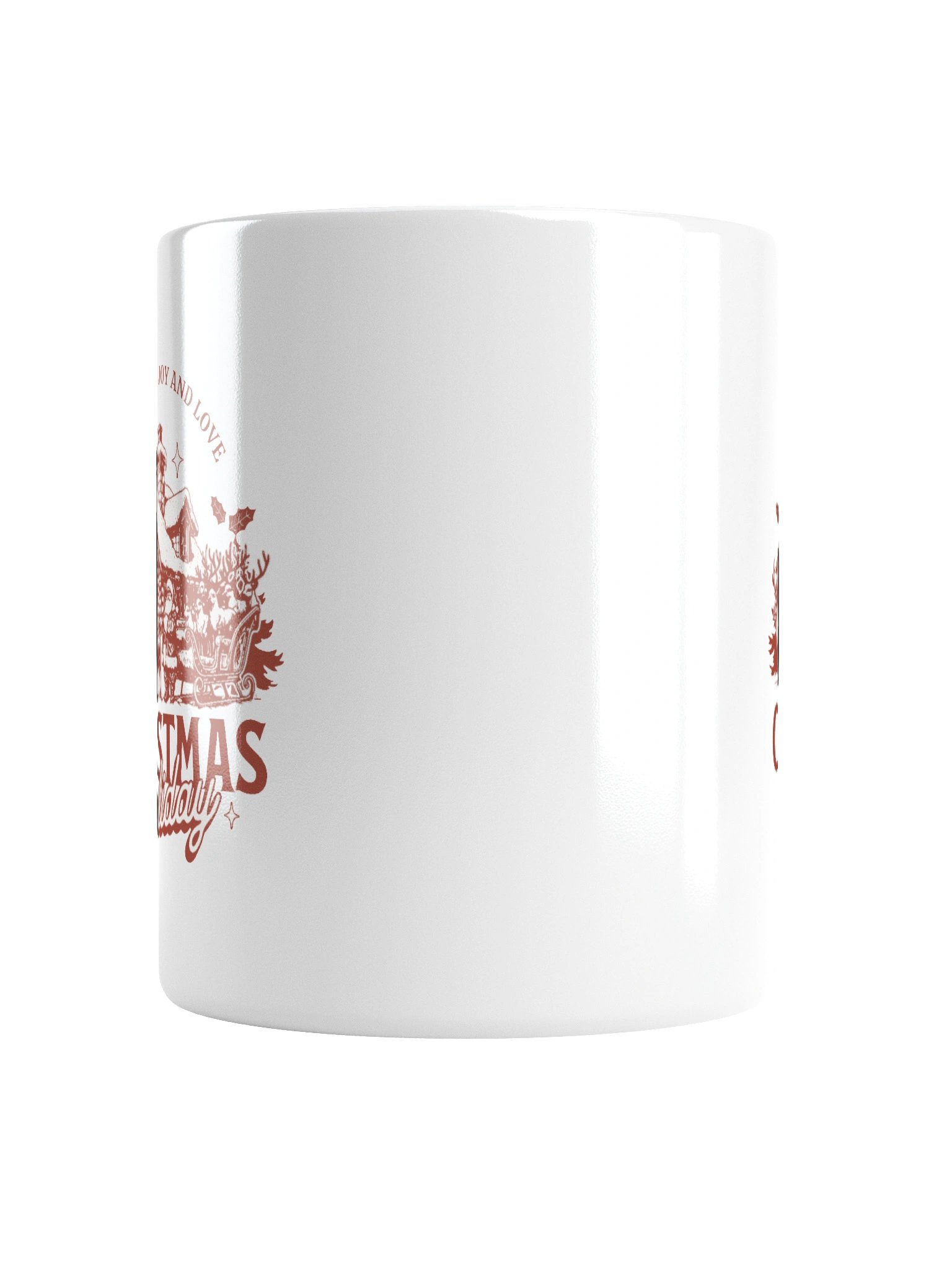 Cozy Up with a Winter Wonderland Reindeer Coffee Mug product image (6)