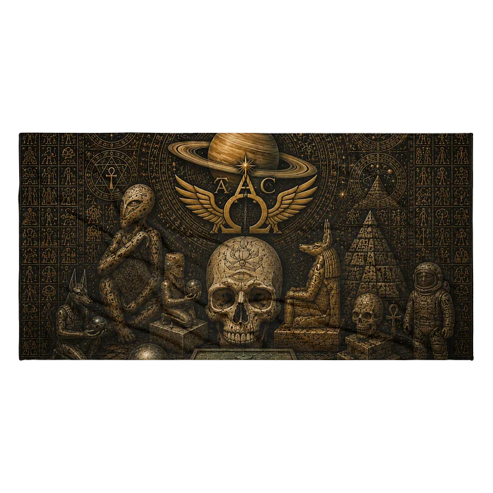 Aliencarvings Beach Towel Crystal Skull product image (2)
