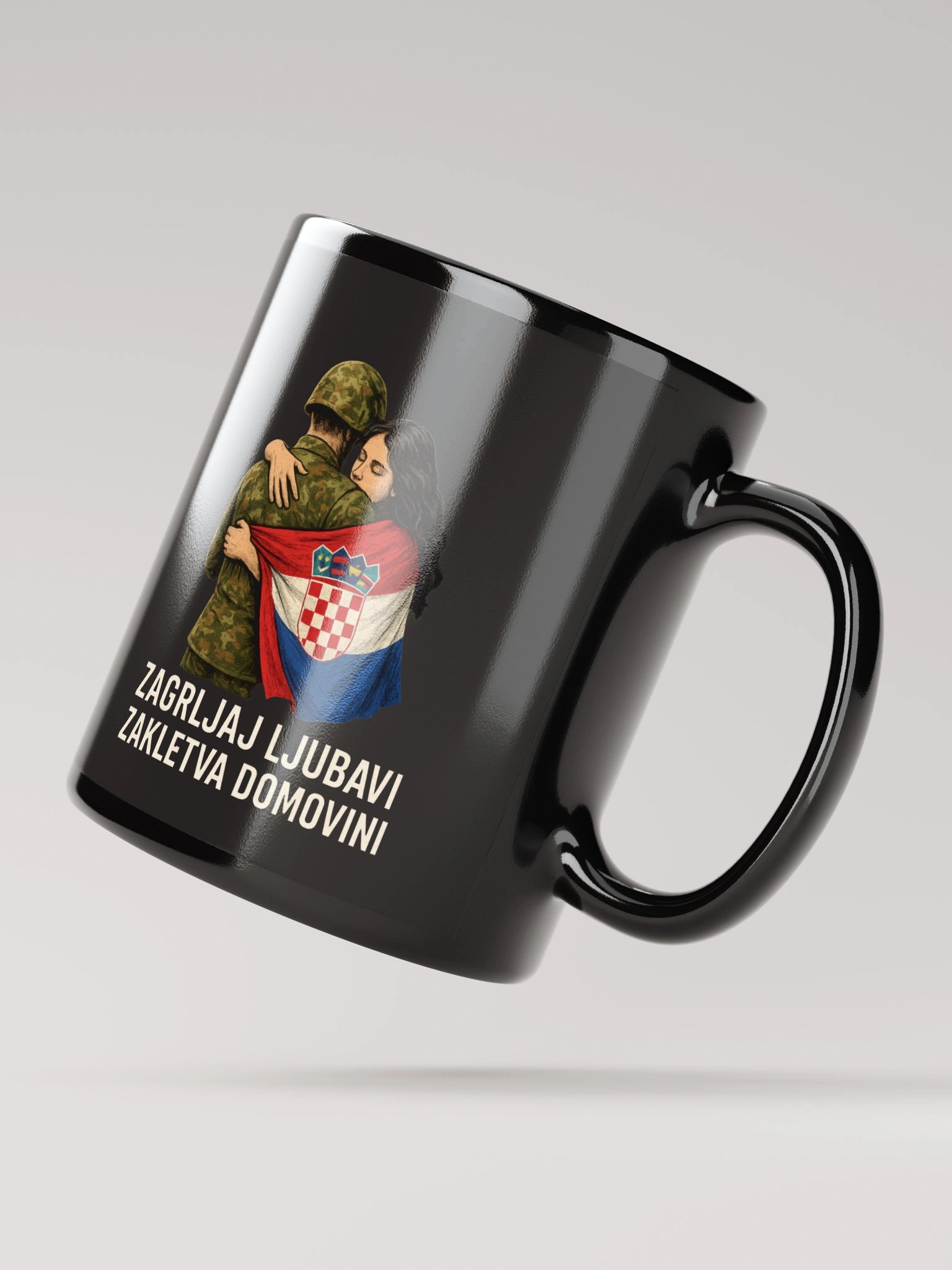 LJUBAV I DOMOVINA - VISOKO KVALITETNA ŠALICA product image (2)