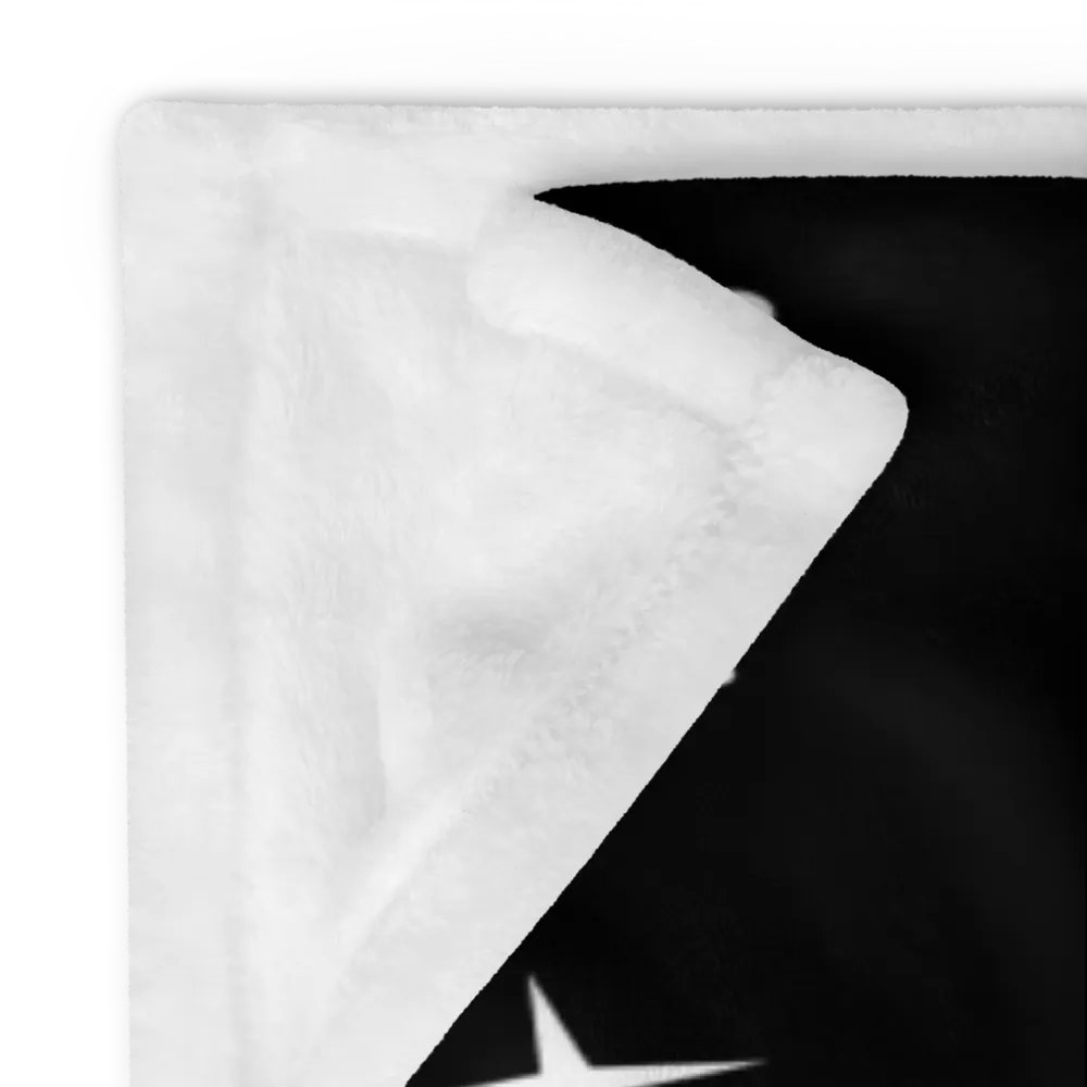 Throw Blanket ⚫️ Text me when you get lonely (153 × 203 cm) product image (10)