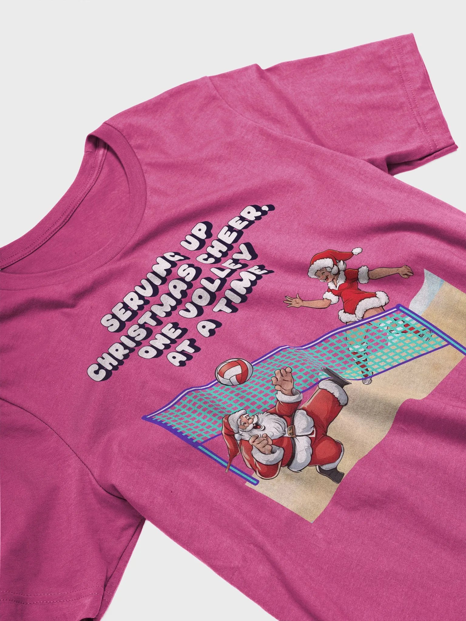 Serving Up Christmas Cheer, One Volley At A Time T-shirt product image (17)
