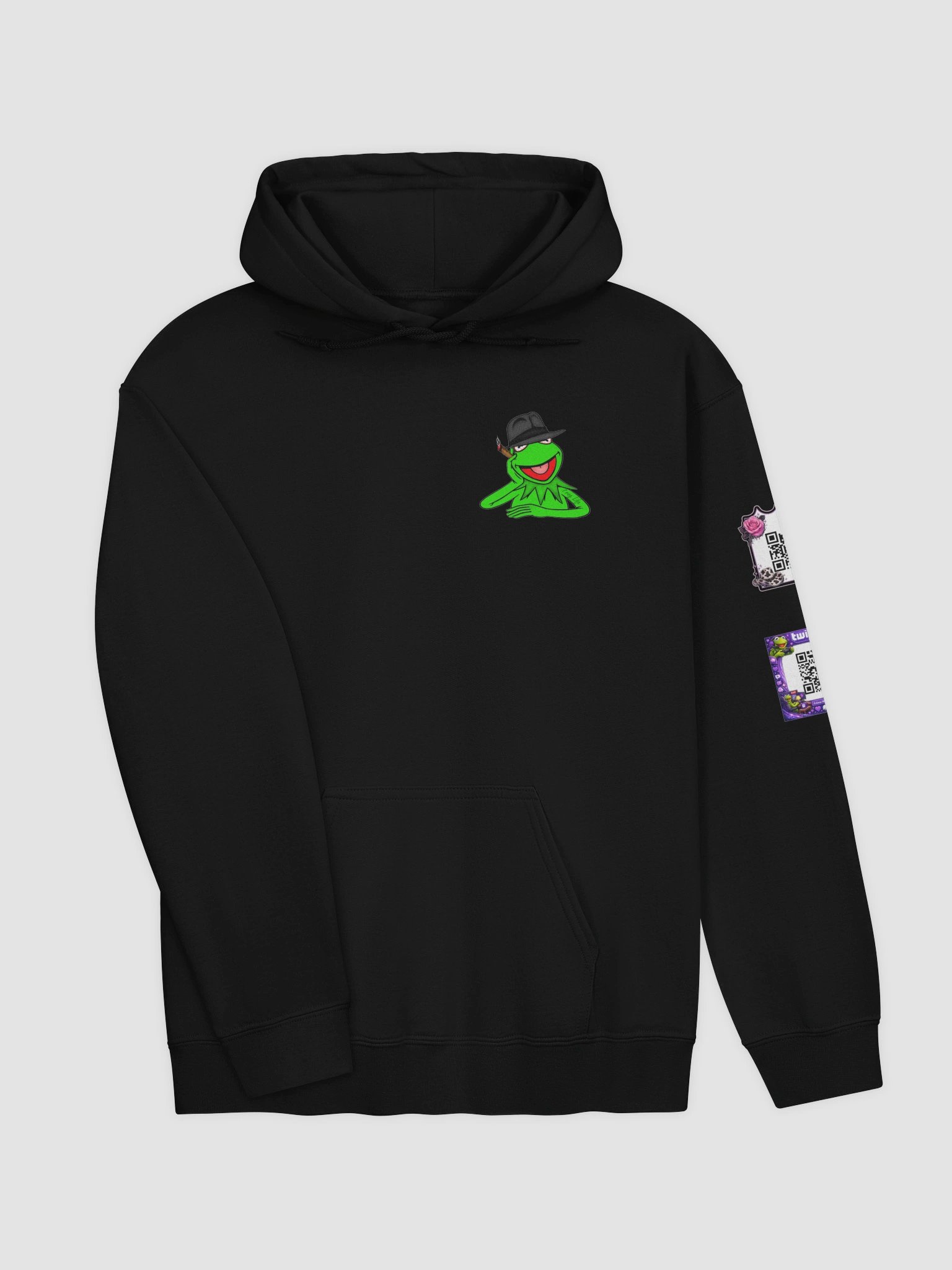 Kermit Hoodie (Logo) (Toast) w/QR product image (2)