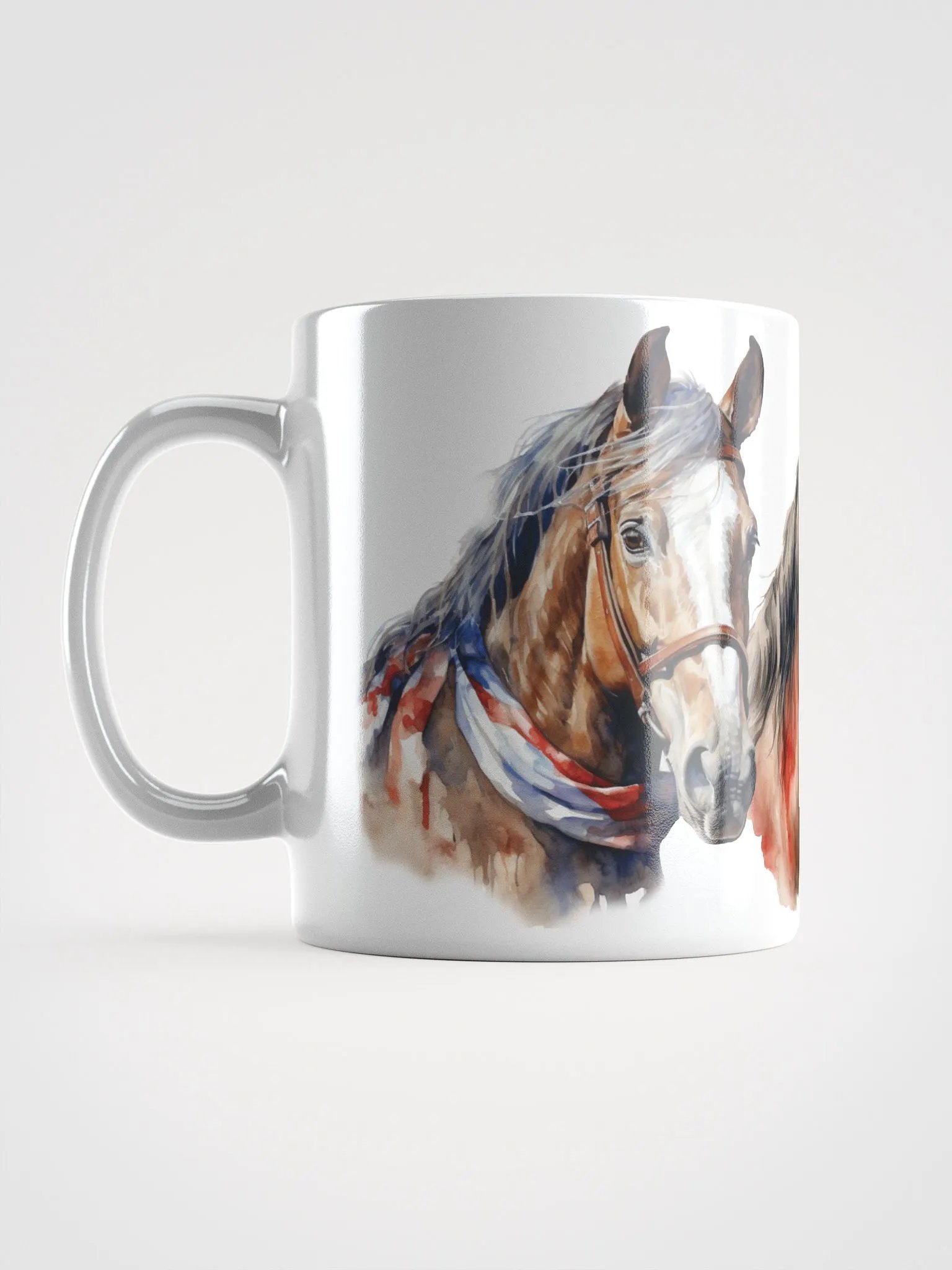 Patriotic American Horses Mug product image (6)