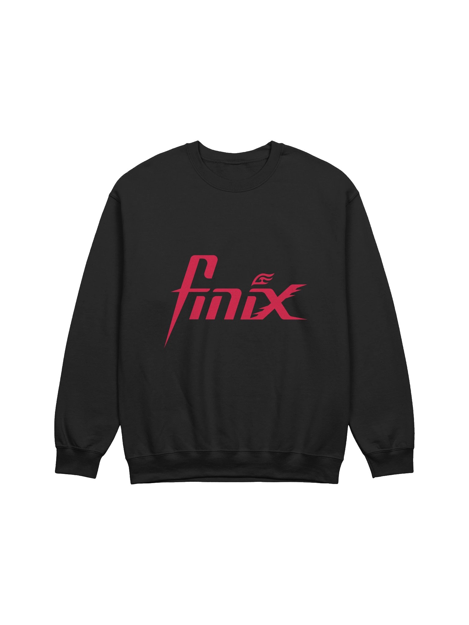 FINIX Classic Black Crewneck (Click Click Boom Edition) product image (1)