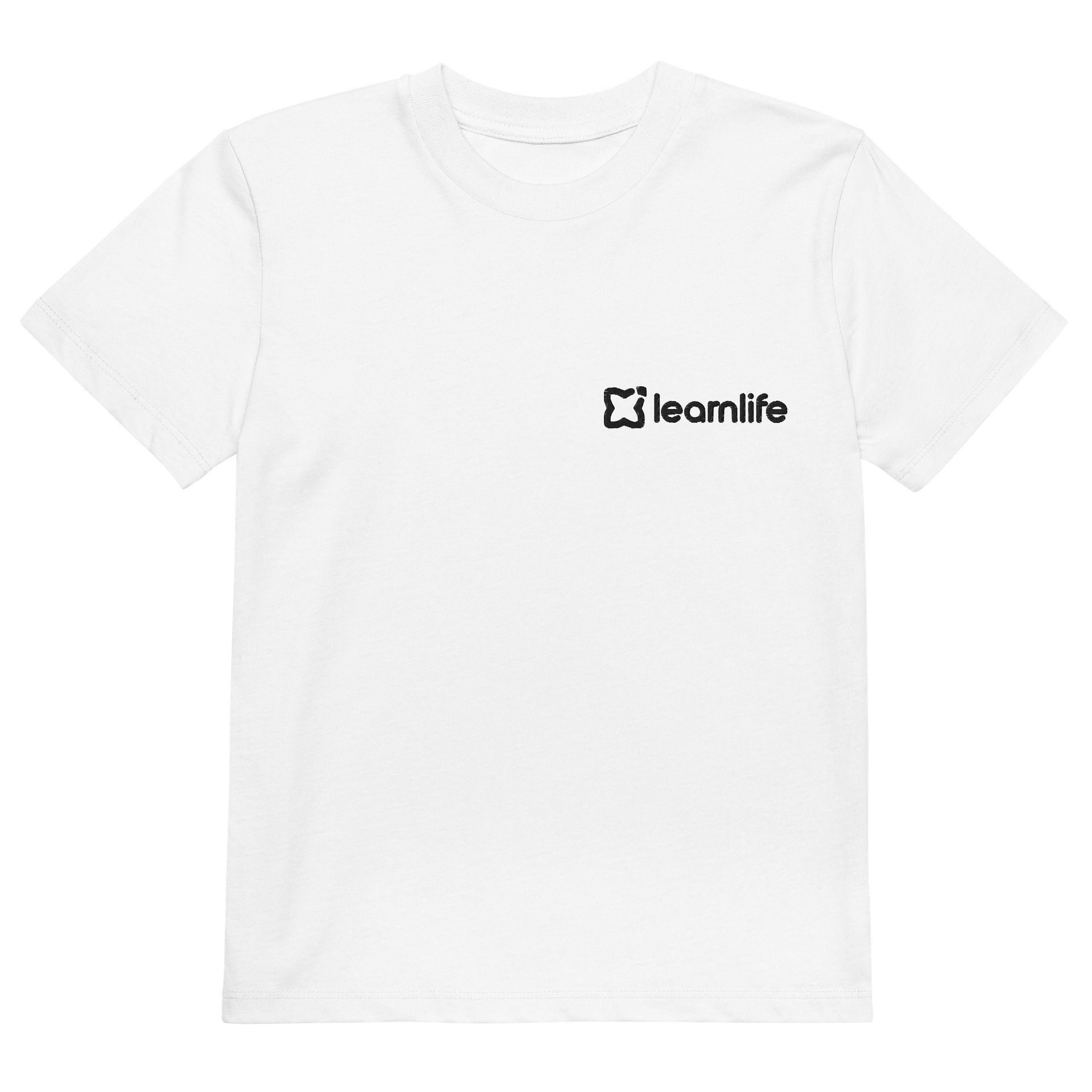 Kids Tee - Organic Embroidered - Black Logo product image (6)