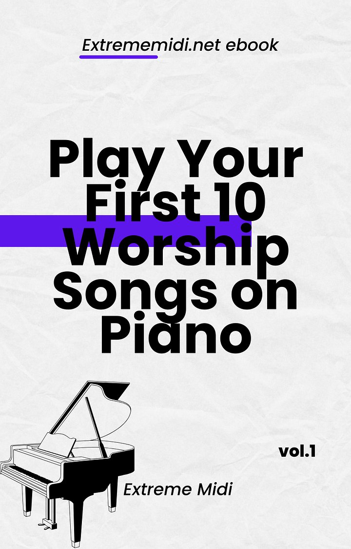 Play Your First 10 Worship Songs on Piano product image (2)
