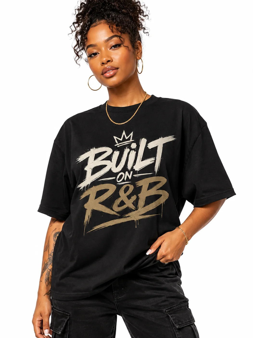 BUILT ON R&B TEE product image (1)