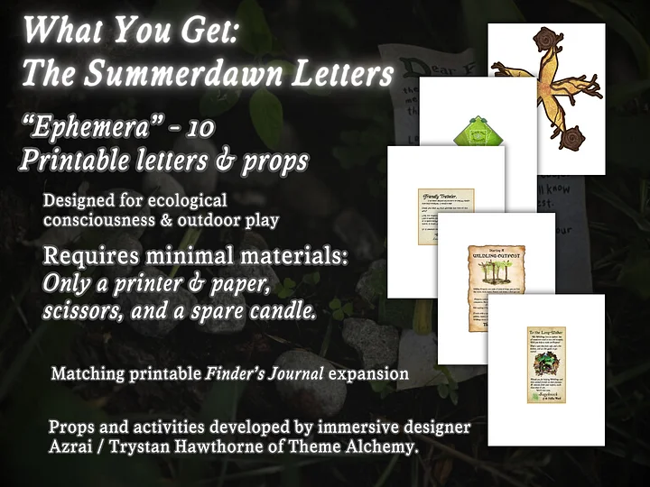 Summerdawn Expansion – Wildling Letter Pack for When The Wisplings Call product image (2)