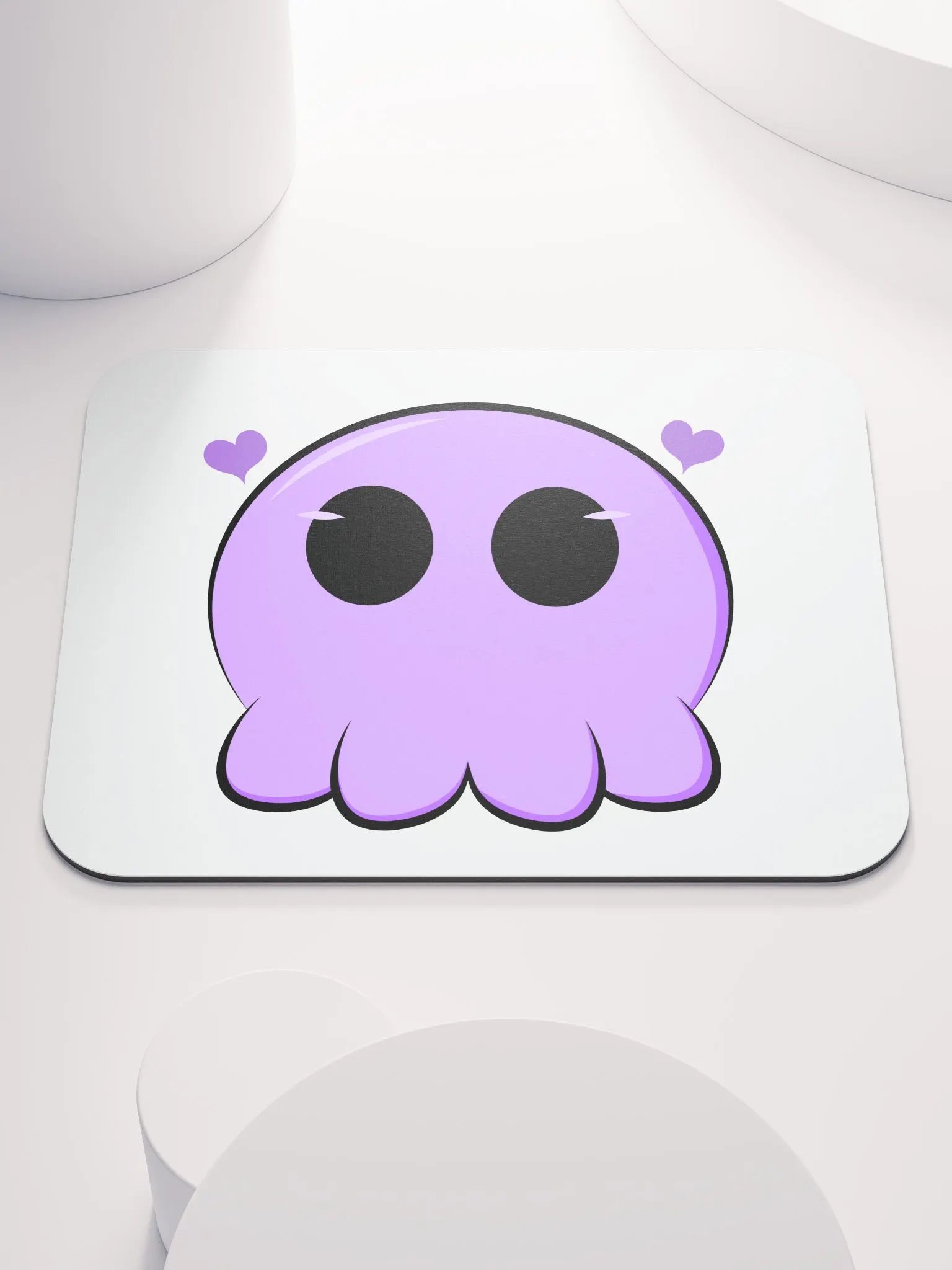 Scruffles Heart Mouse Pad product image (1)