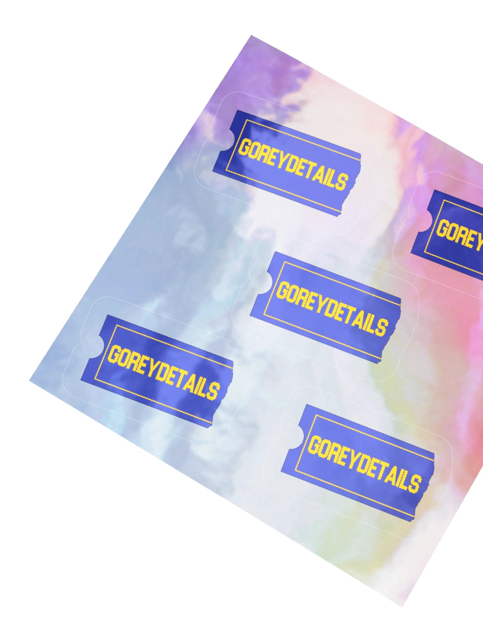 Be Kind, Please Rewind - Kiss-Cut Holographic Sticker Sheet product image (4)