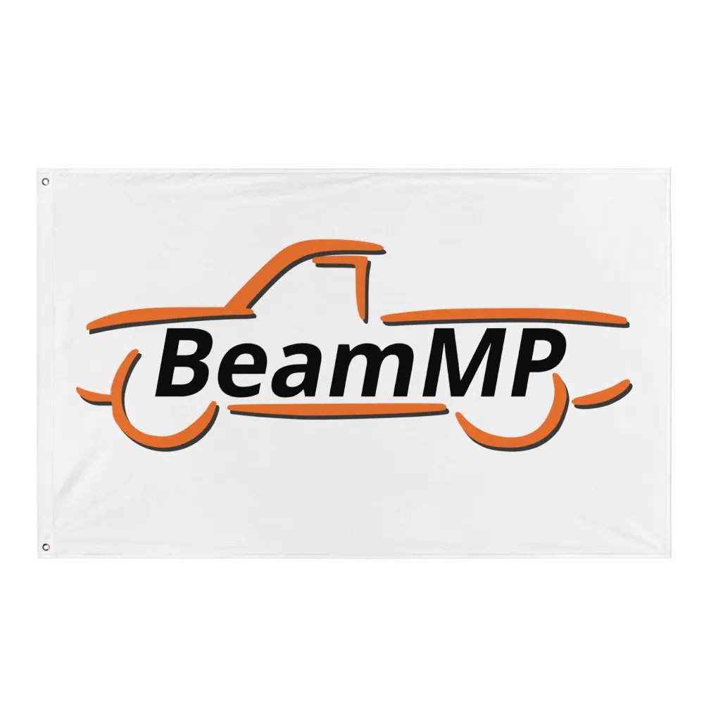 BeamMP Logo Flag product image (1)