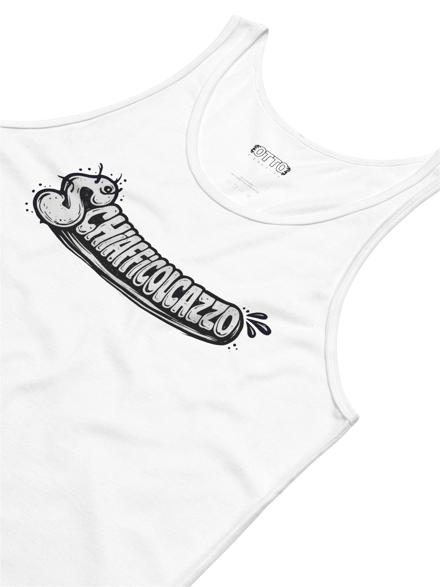 schiafficolcazzo tank top light product image (3)