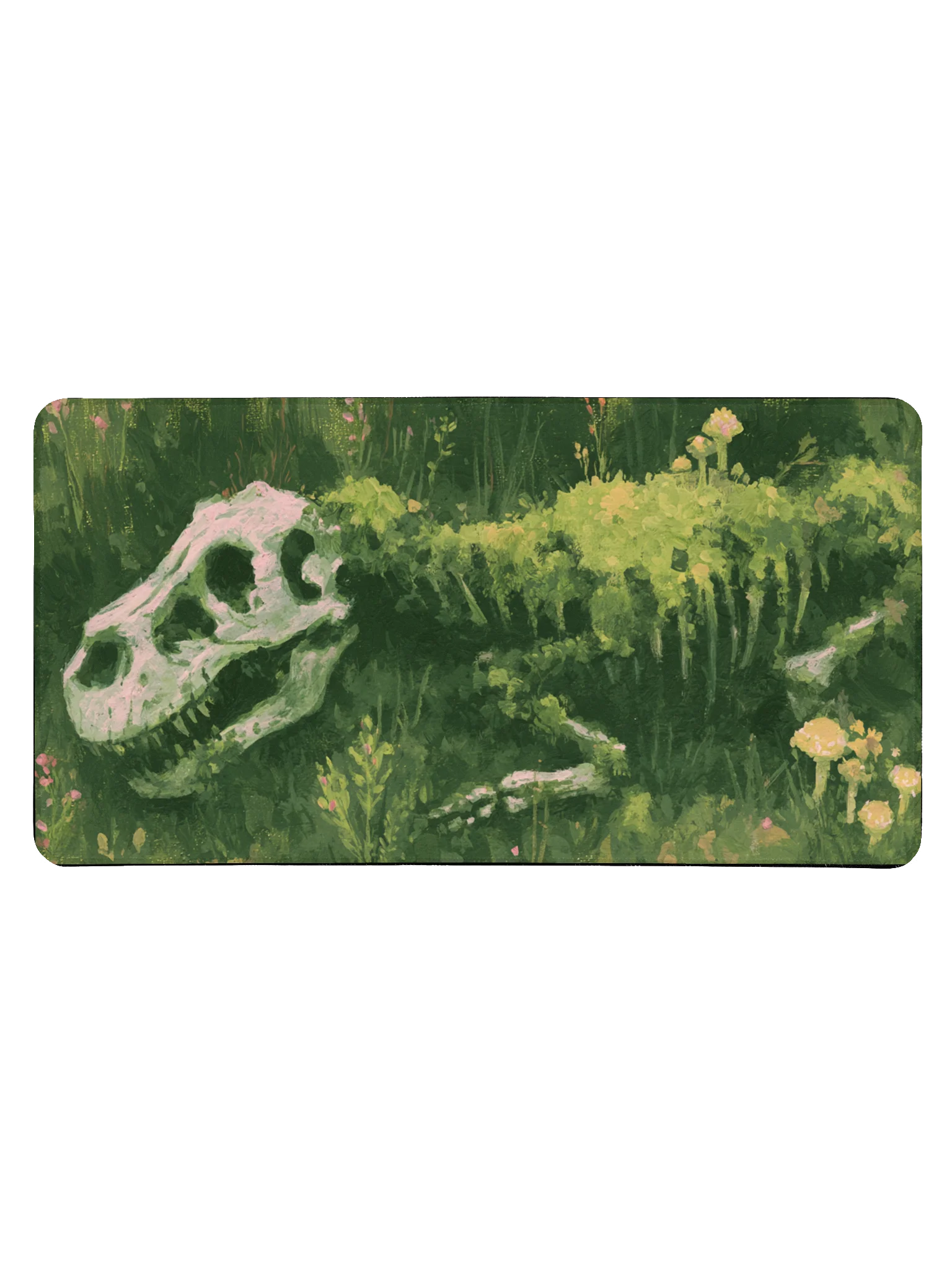 Quiet Return | Dino Skeleton Desk Mat product image (1)