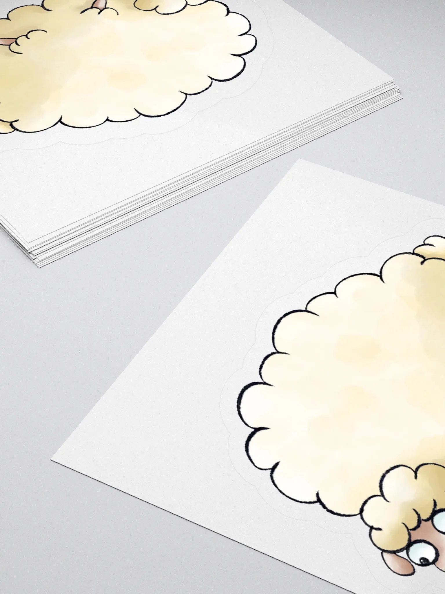 Impossible Farm Cloud Sheep Stickers product image (12)