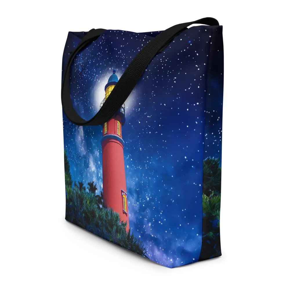 Ponce de Leon Inlet Lighthouse at Night Tote Bag product image (12)