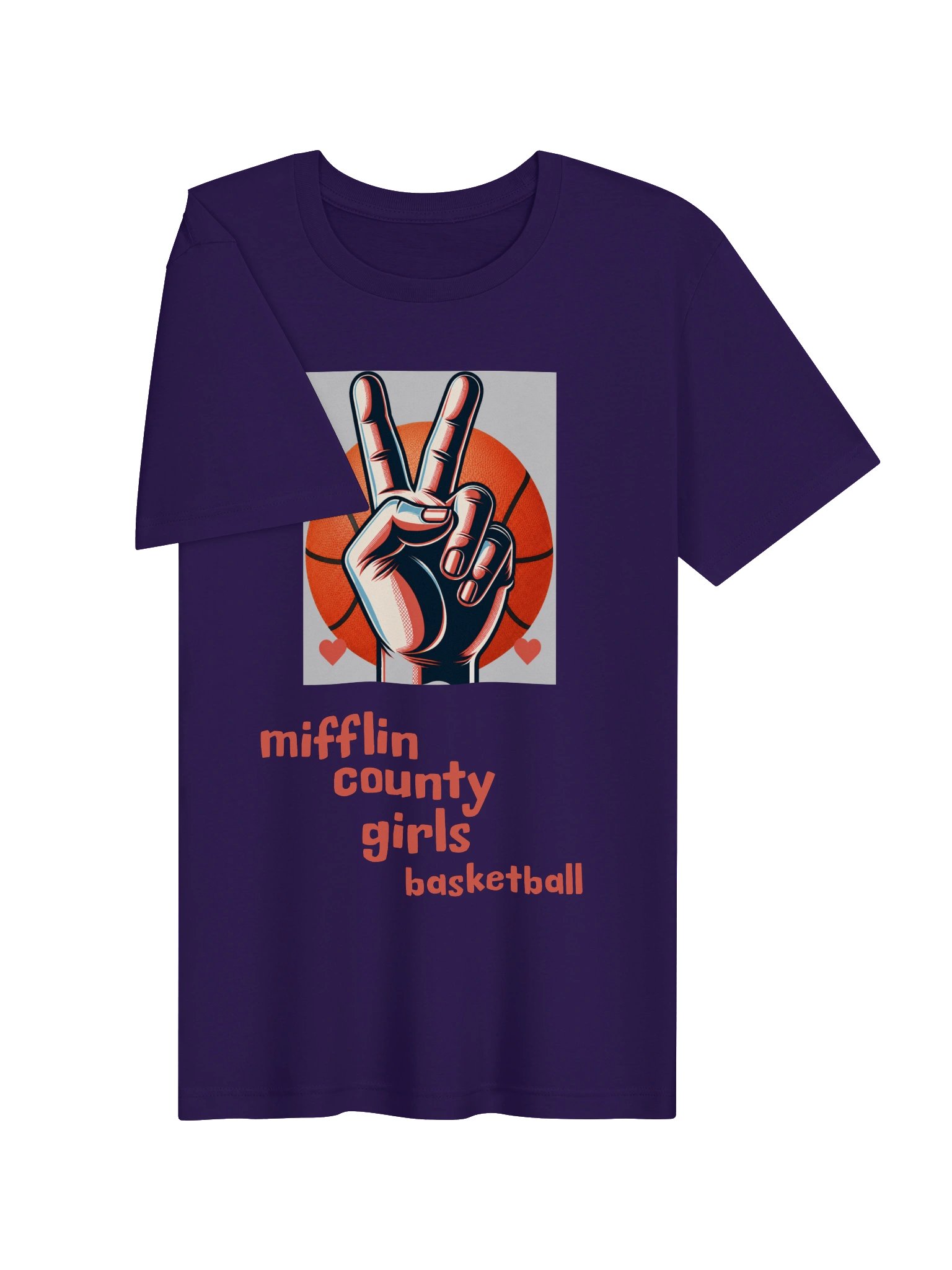 Peace Love & Ball Tee product image (8)