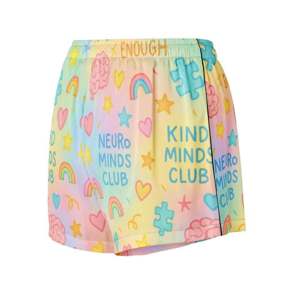 Neurospicy Vibes Pyjama Shorts product image (2)