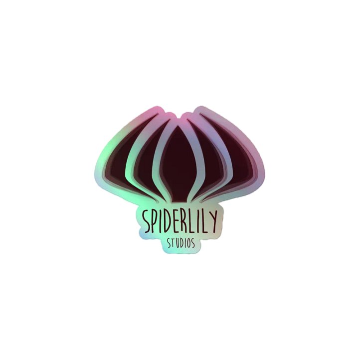 Spider Lily Studios Sticker - Holographic product image (1)