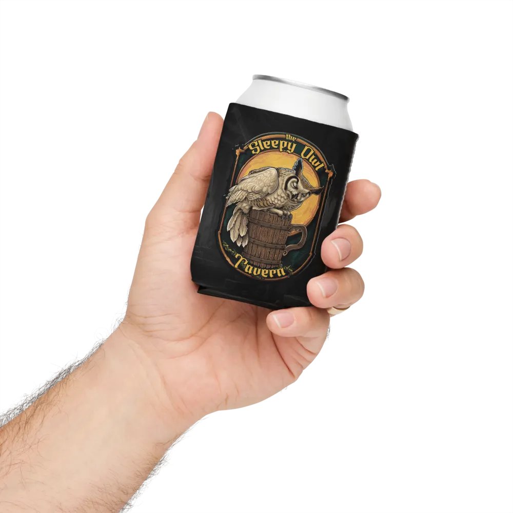 Sleepy Owl Coozie product image (5)