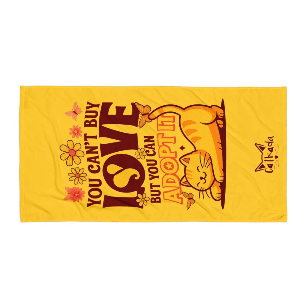 LOVE BEACH TOWEL product image (1)