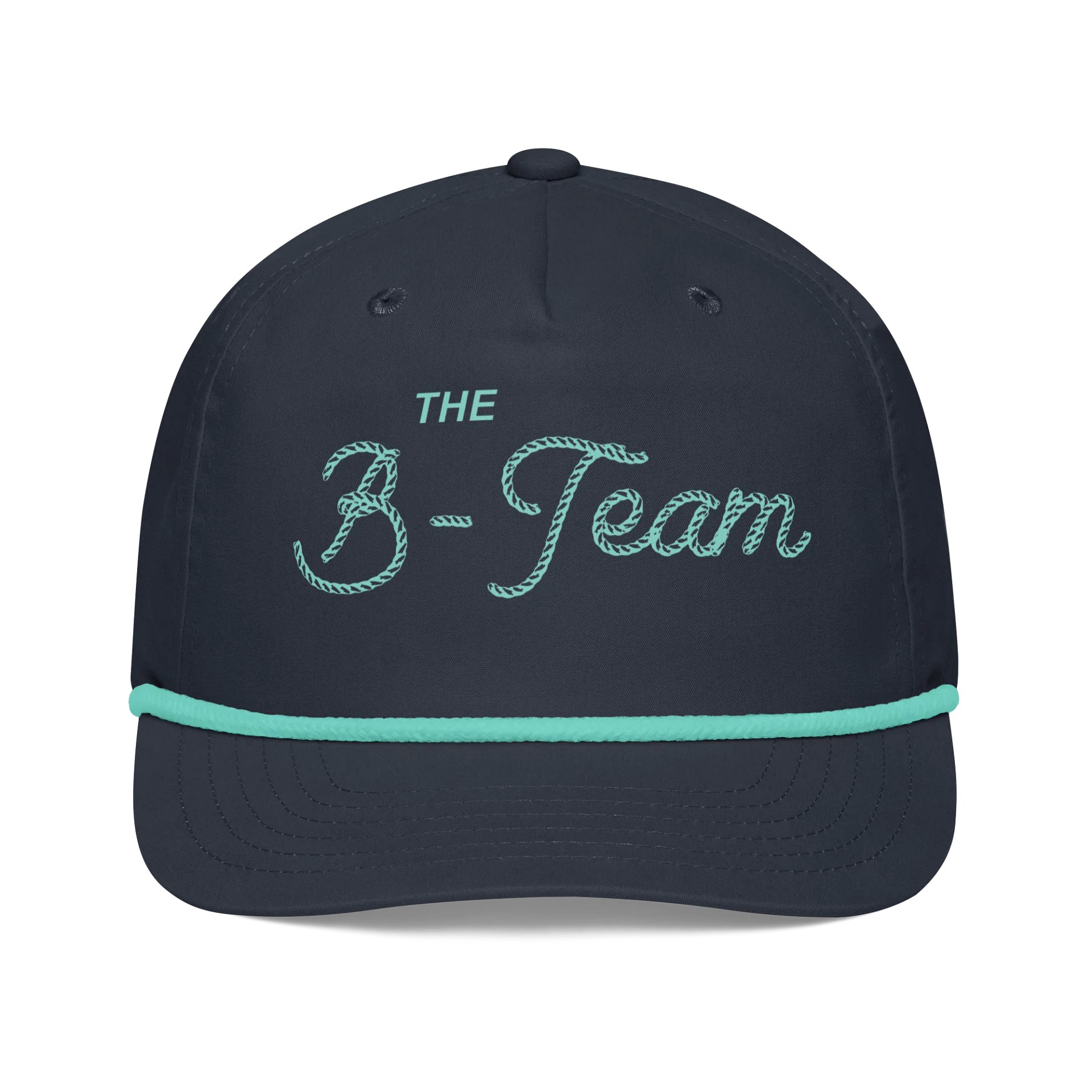 B-Team Wordmark Rope Hat Blue Font product image (1)