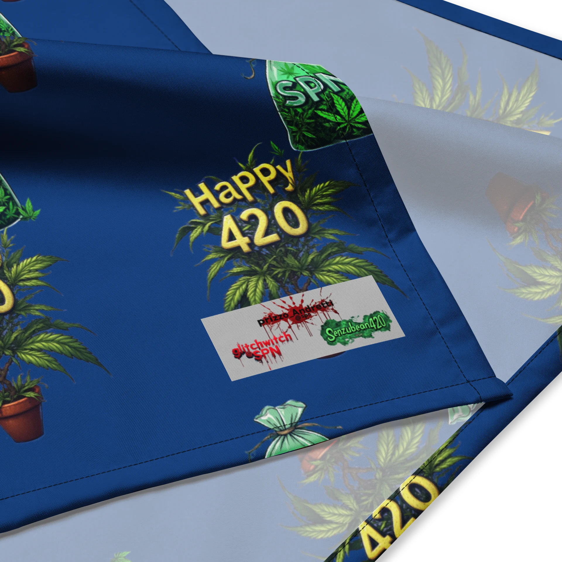Happy 420 All-Over Bandana product image (4)