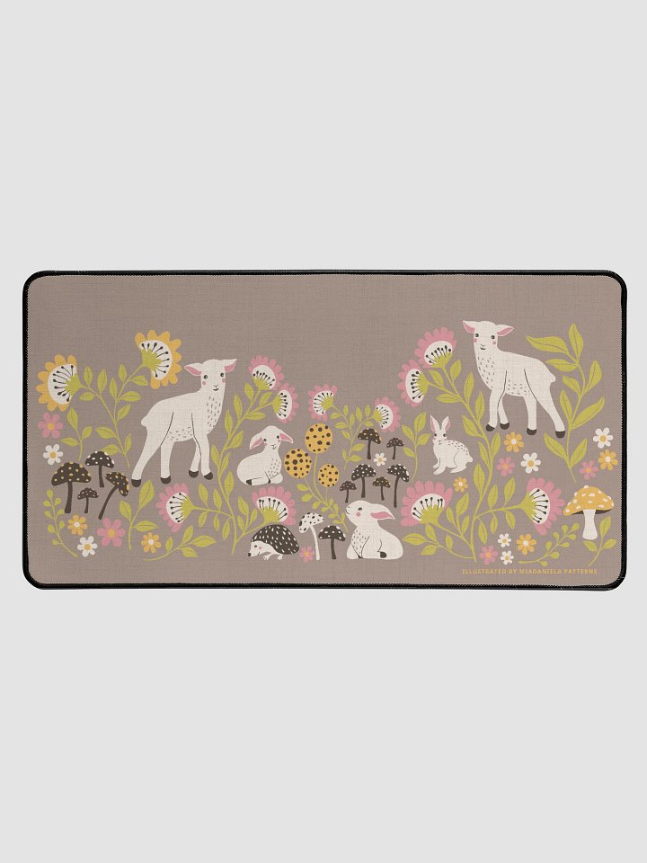 Little Orchard Friends Desk Mat - Cappucino product image (1)