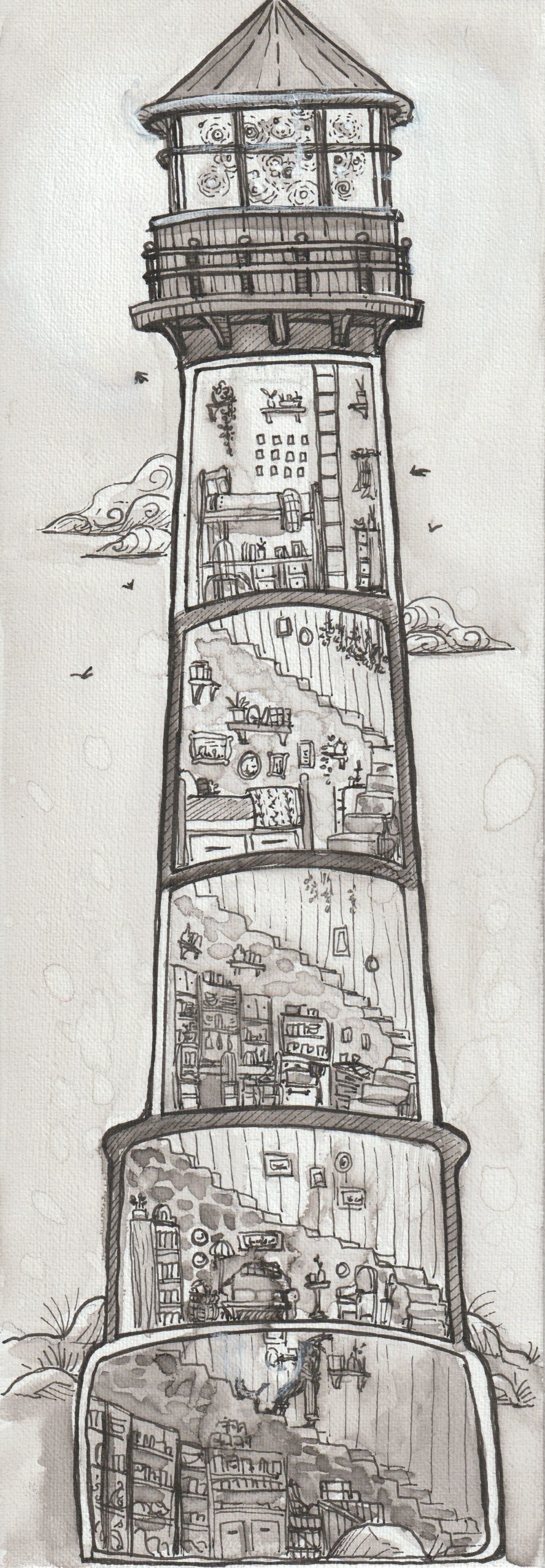 Original Half-Page Illustrations product image (1)