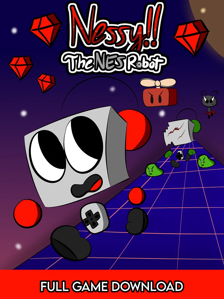 Nessy The NES Robot - Digital Download product image (1)