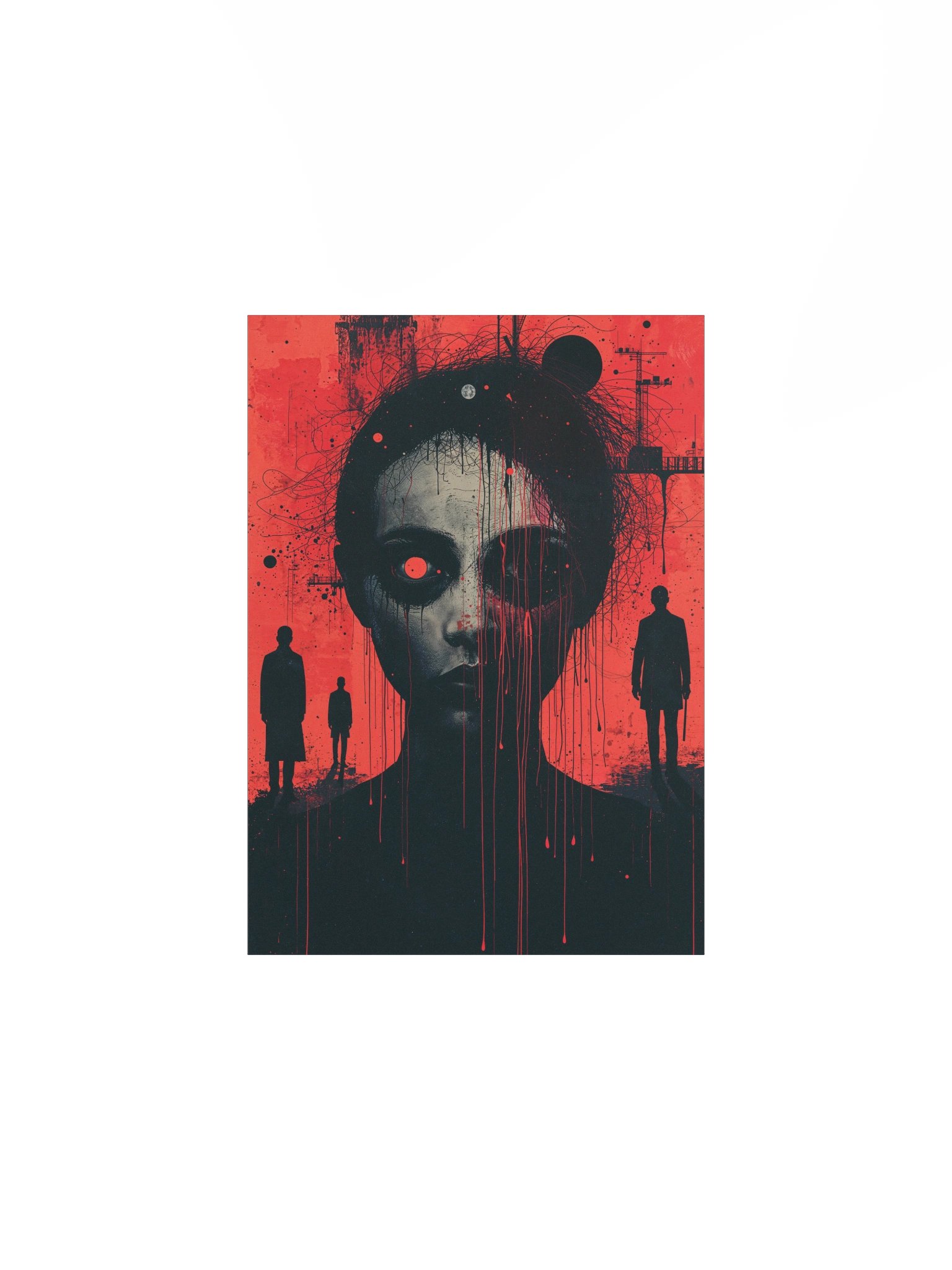 Bleeding Signal Matte Poster product image (1)