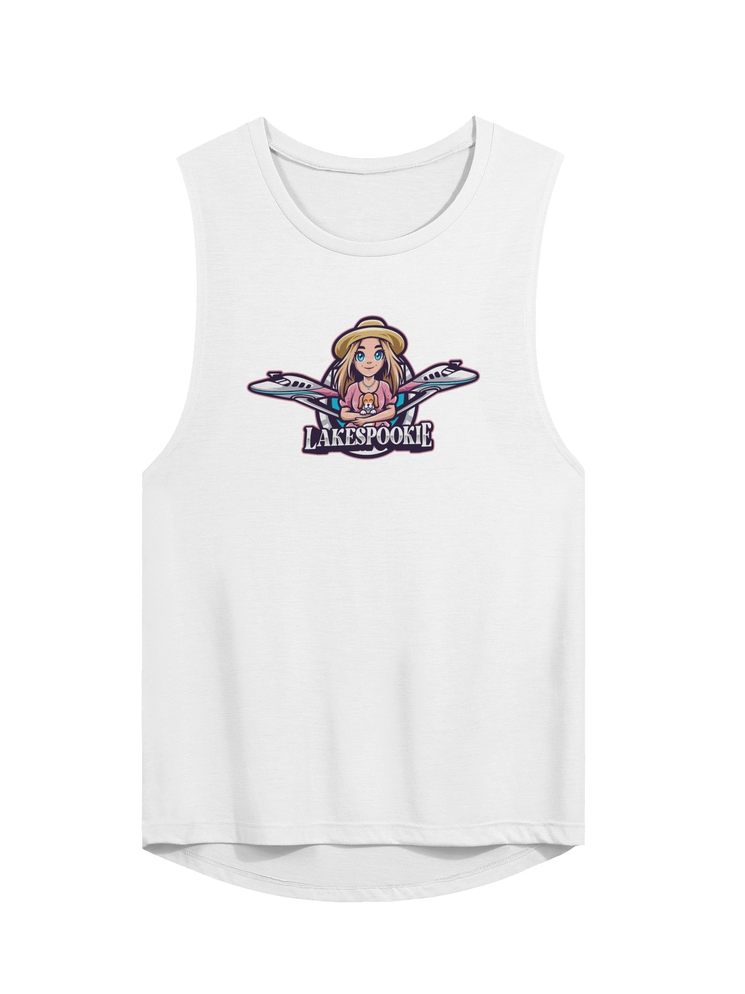 Lakespookie Classic Logo Women's Flowy Muscle Tank product image (1)