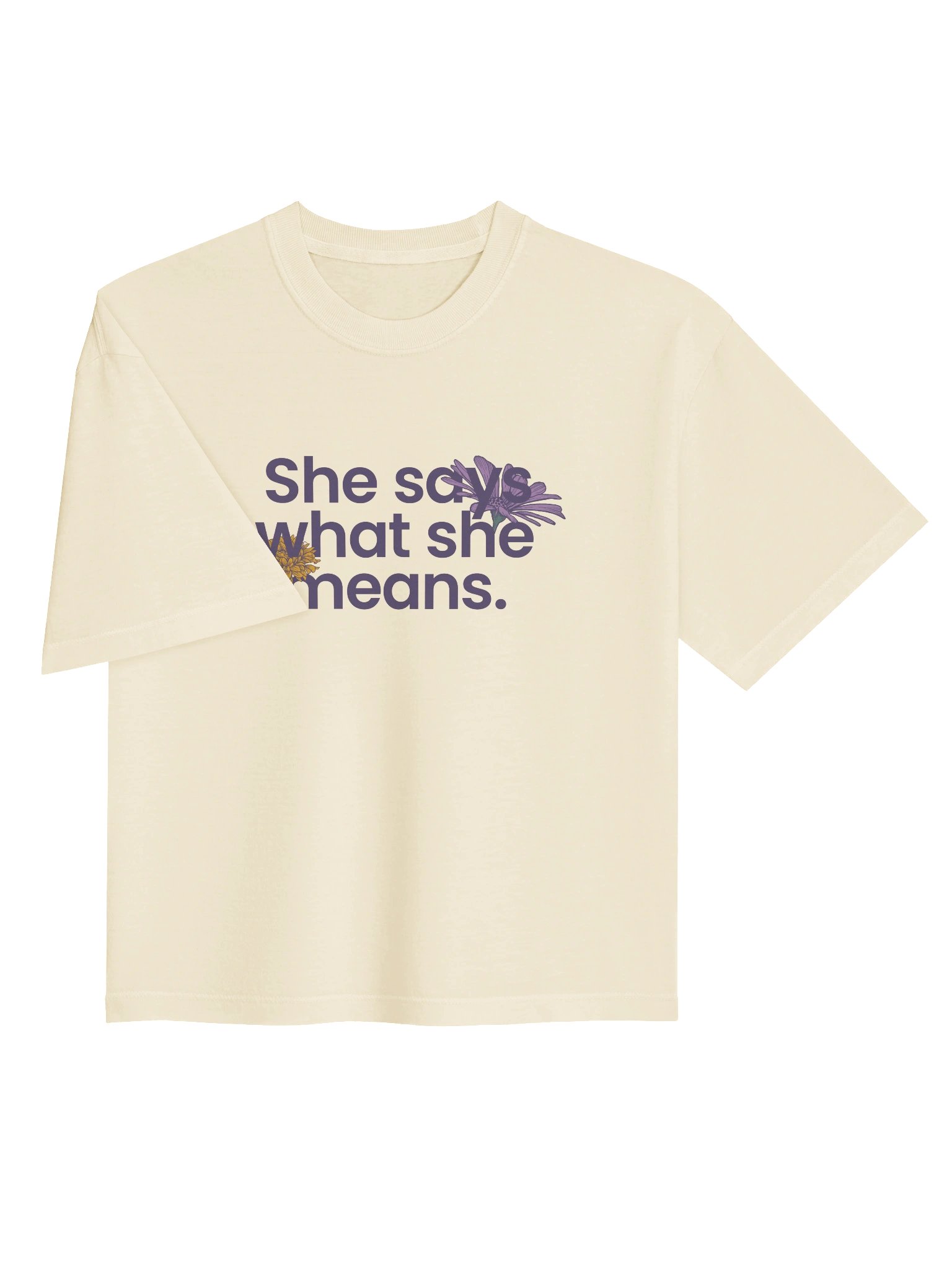 She Says Women's Light Boxy Shirt product image (7)