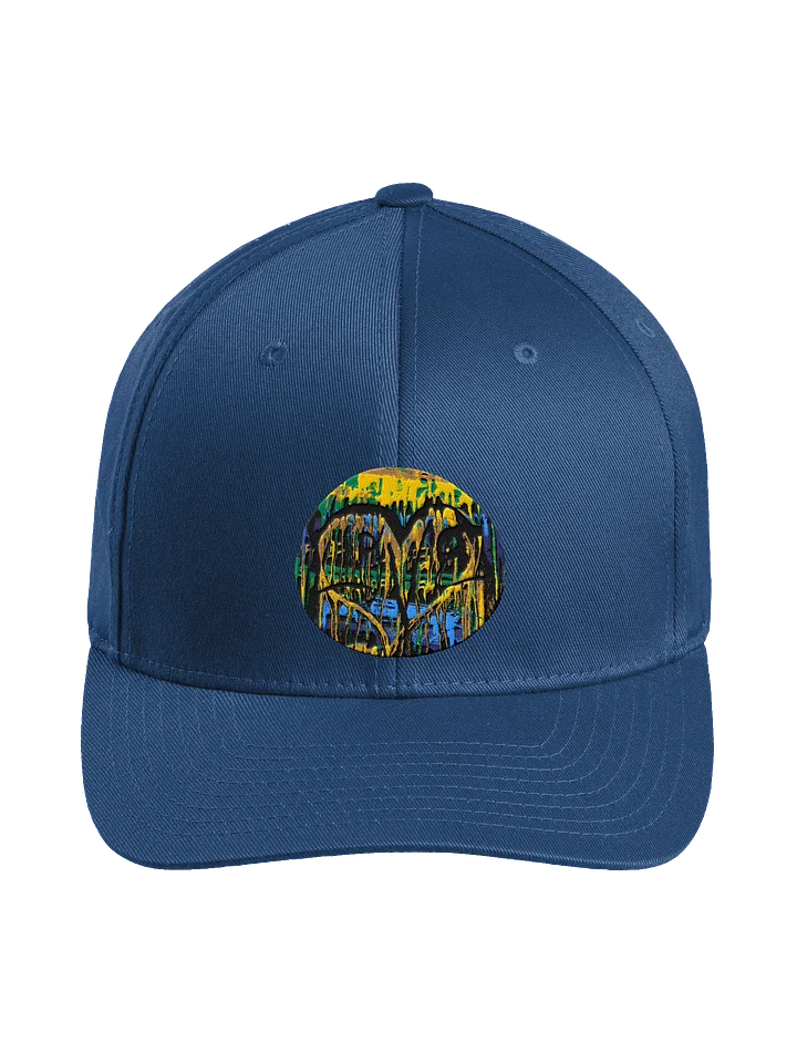 Graffiti Heart Glow Flexfit Hat product image (1)