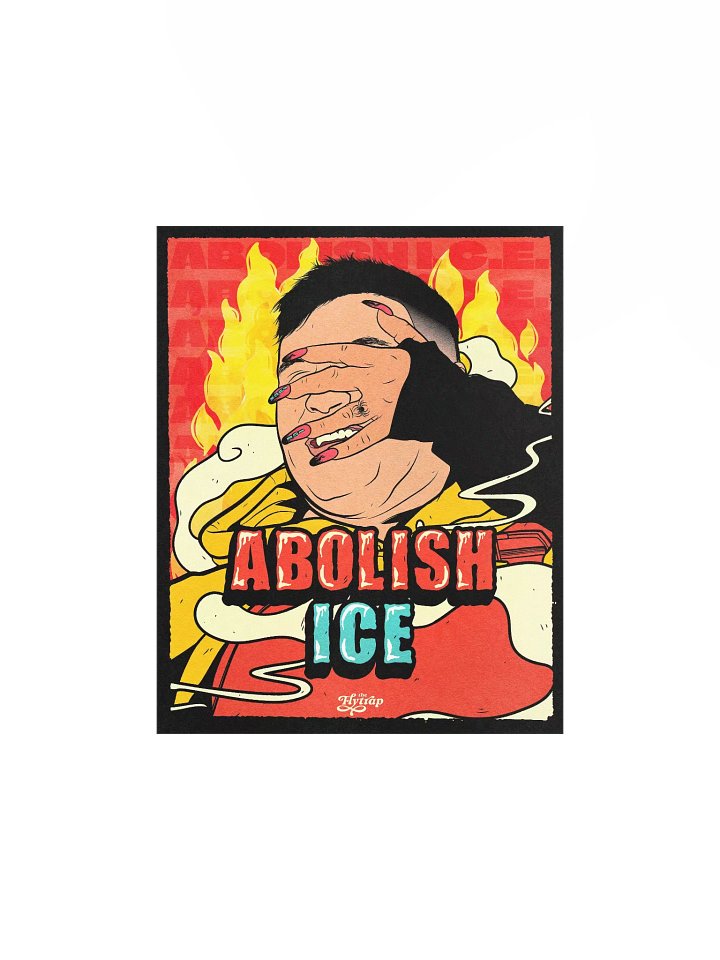 Abolish ICE 8X10 Poster product image (1)