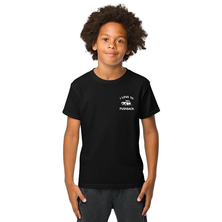 "I LOVE TO PUSHBACK" Children's T-Shirt product image (1)