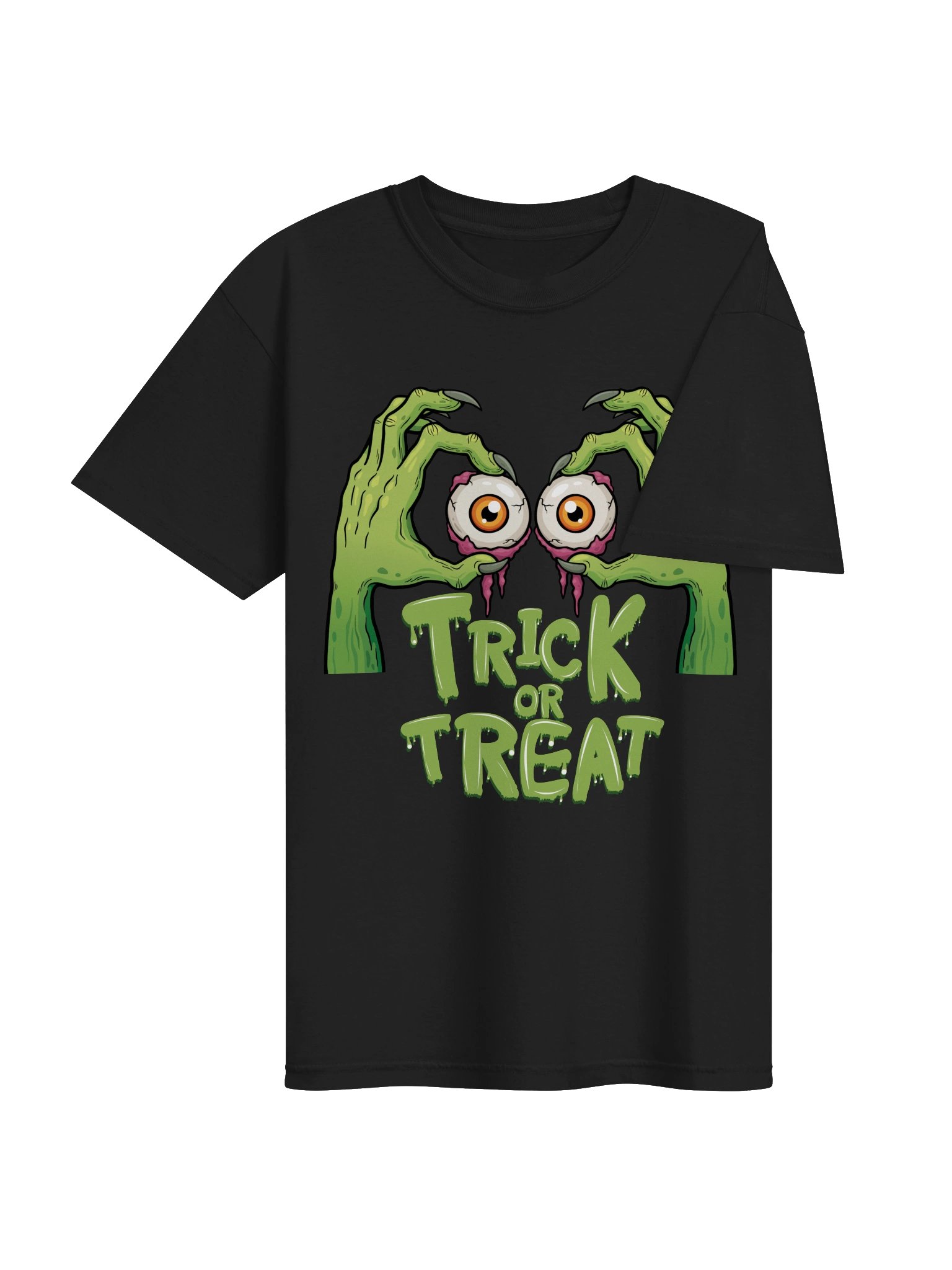 Trick or Treat Monster Eyes Tee product image (32)