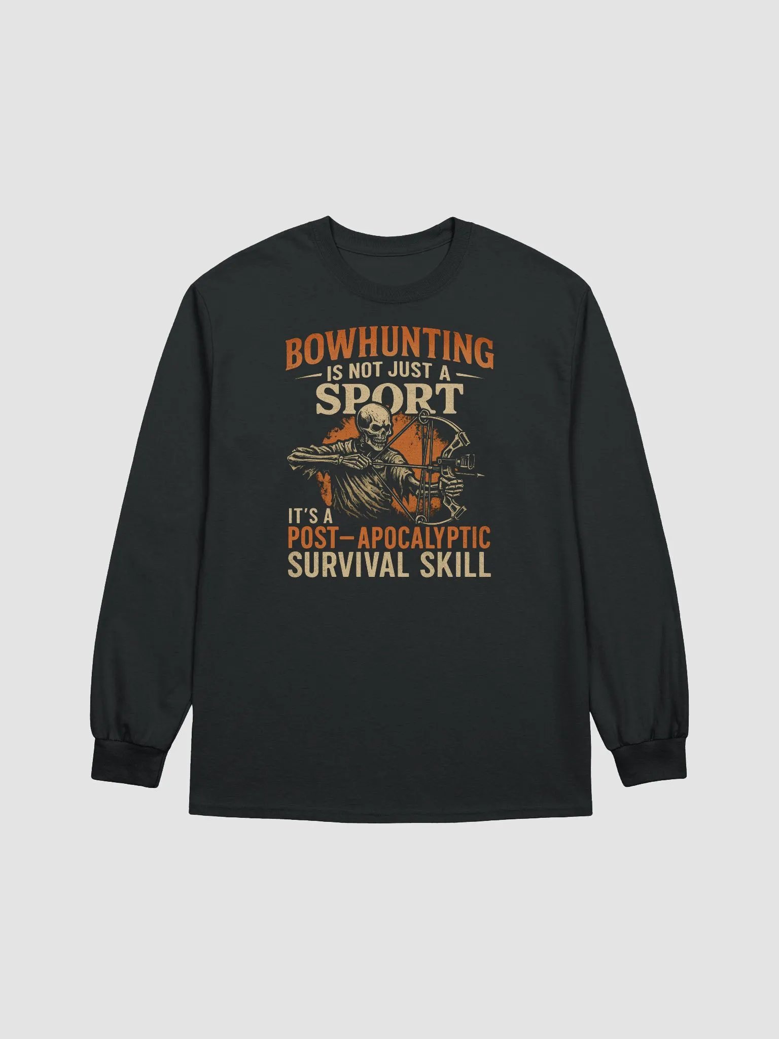 Bowhunting Survival Long Sleeve – Apocalypse Hunter Shirt product image (1)