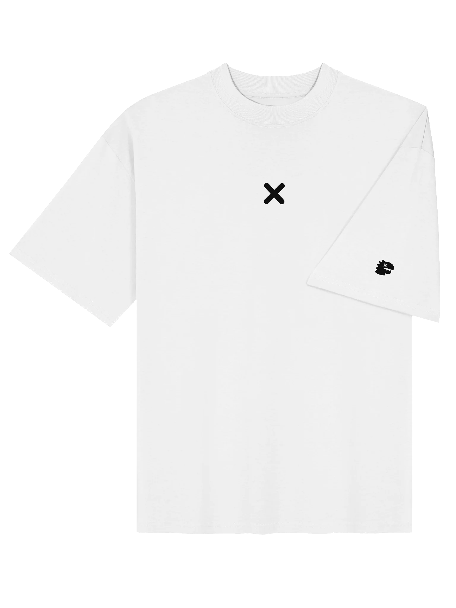 FMB ∣ JETLAG DINO Center X Oversized Tee white product image (4)