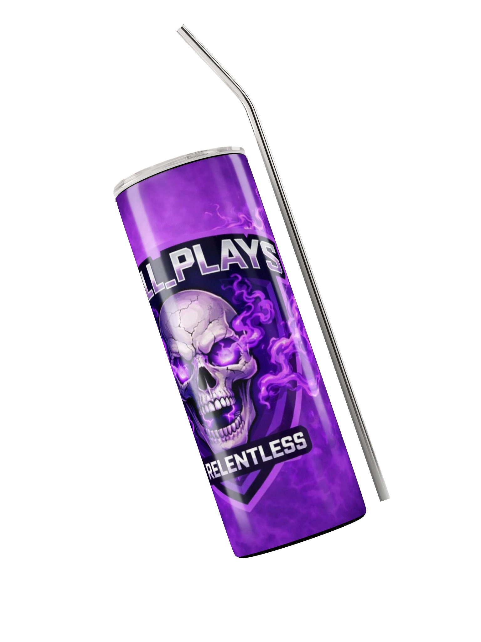 Relentless Skull Stainless Steel Tumbler product image (3)