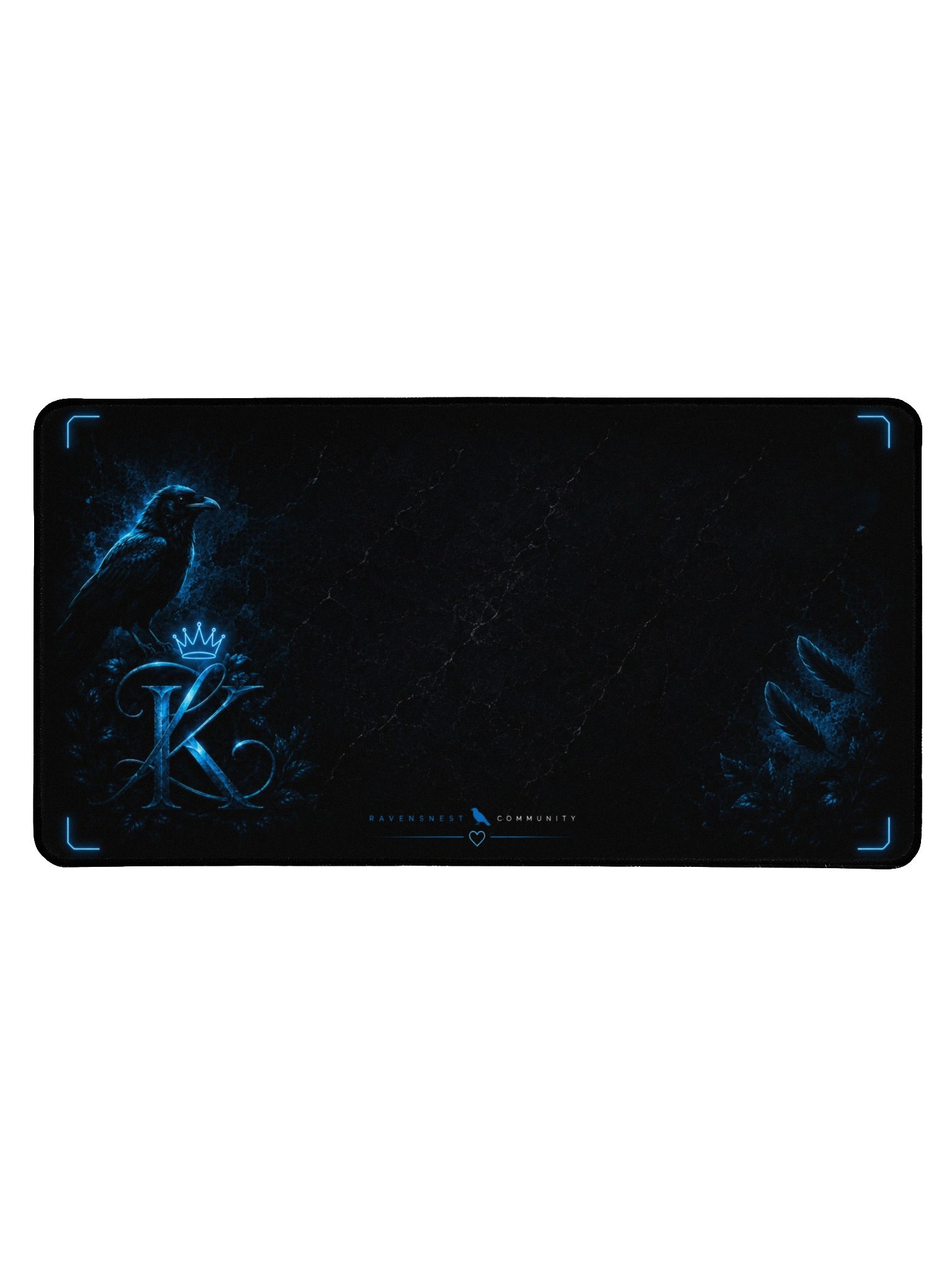 LivieeKillz Desk Mat Blue product image (1)
