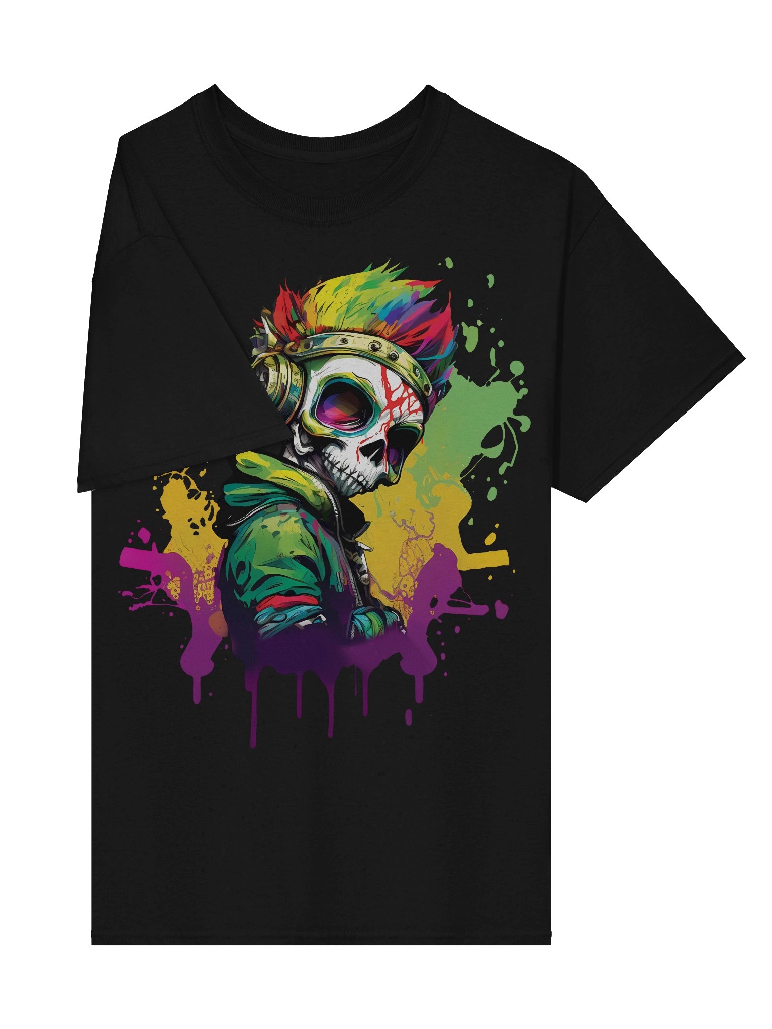 Punk skelet T-shirt product image (32)