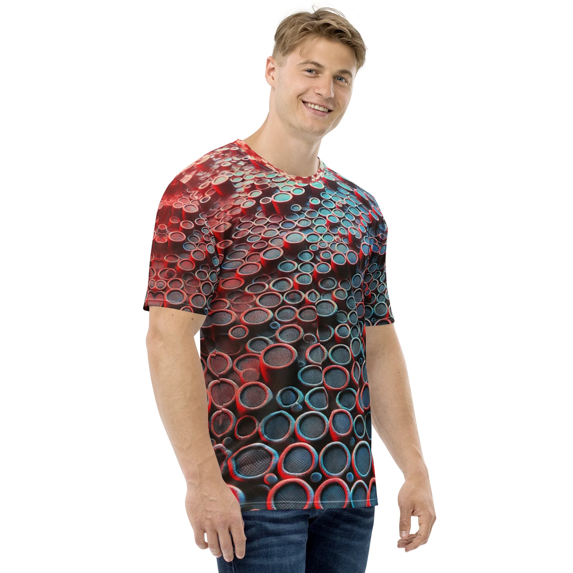 Vivid Circles All-Over Print Tee product image (2)