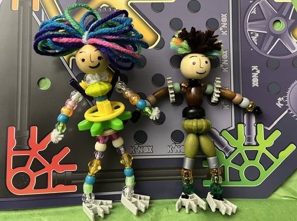 Steampunk Build A Bead Folk ~Girl Kit product image (3)