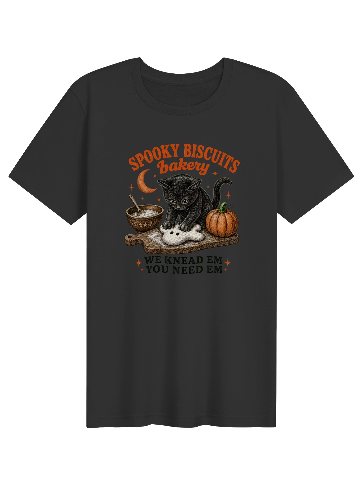 🐈‍⬛ Spooky Biscuits Bakery T-Shirt | Funny Black Cat Halloween Tee product image (127)
