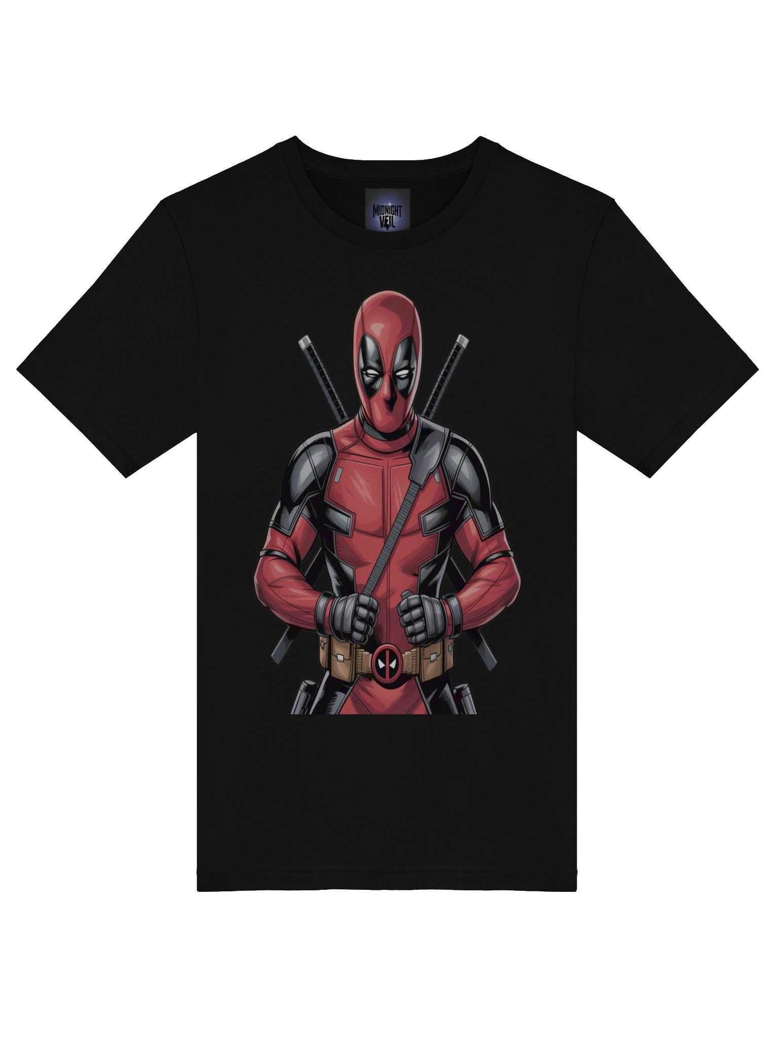 Deadpool Veiled Blades Supersoft T-Shirt product image (7)