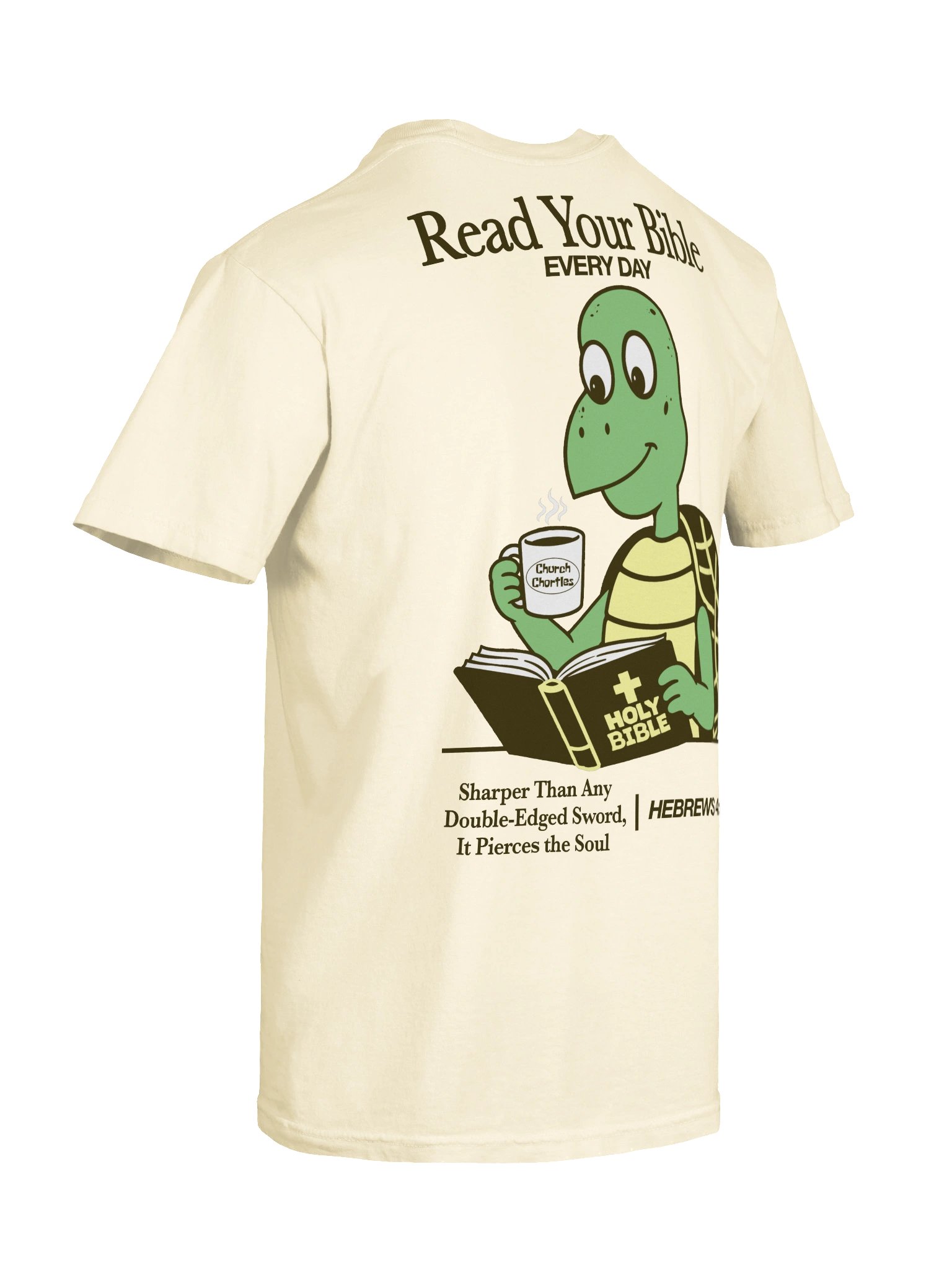 Read Your Bible Tee - Cream product image (8)