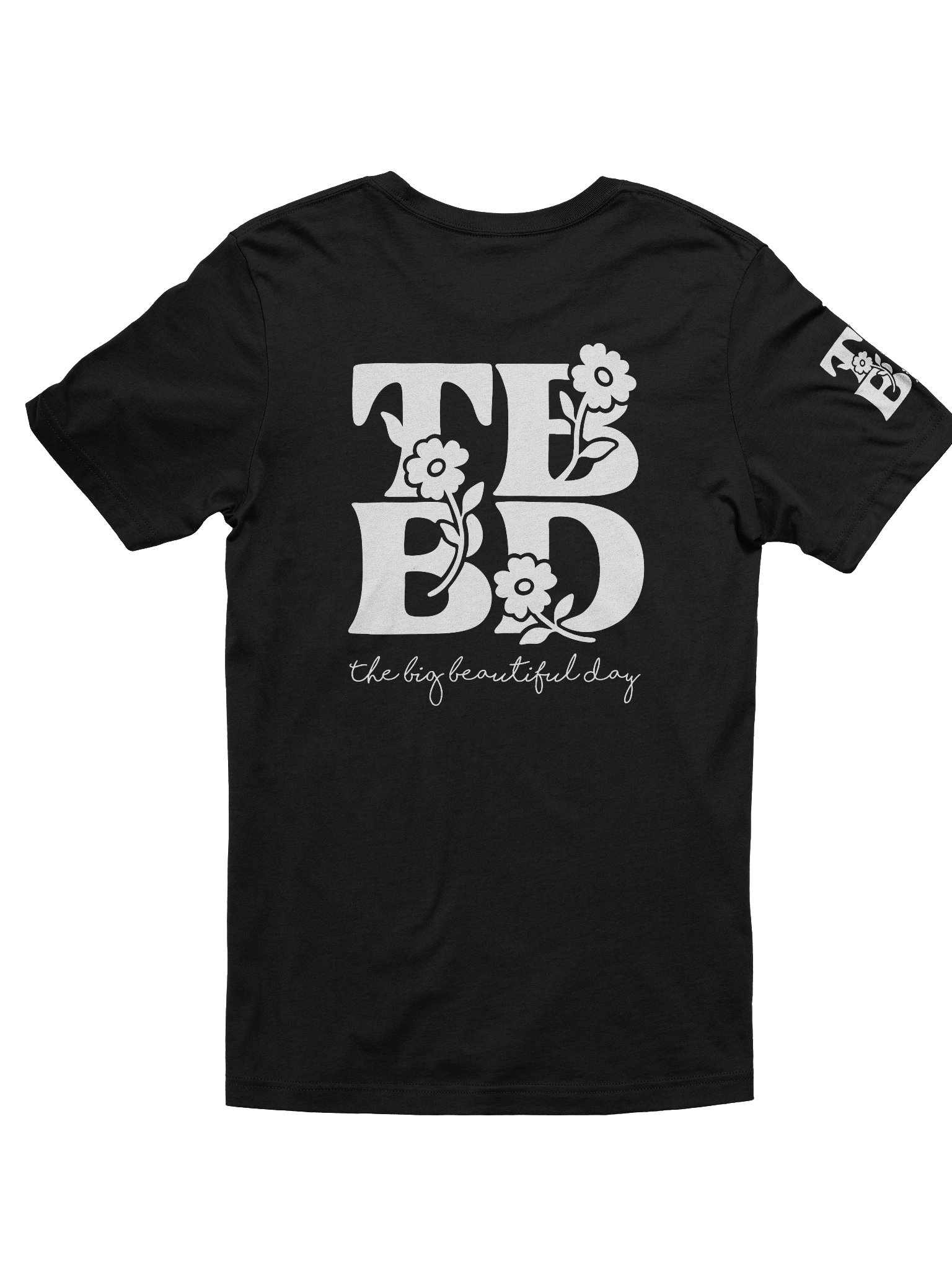 The Big Beautiful Day Floral Tee | Bella+Canvas product image (2)