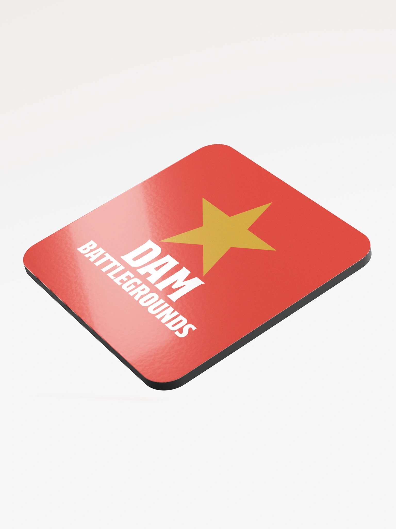 Dam Battlegrounds Glossed Cork Coaster product image (3)